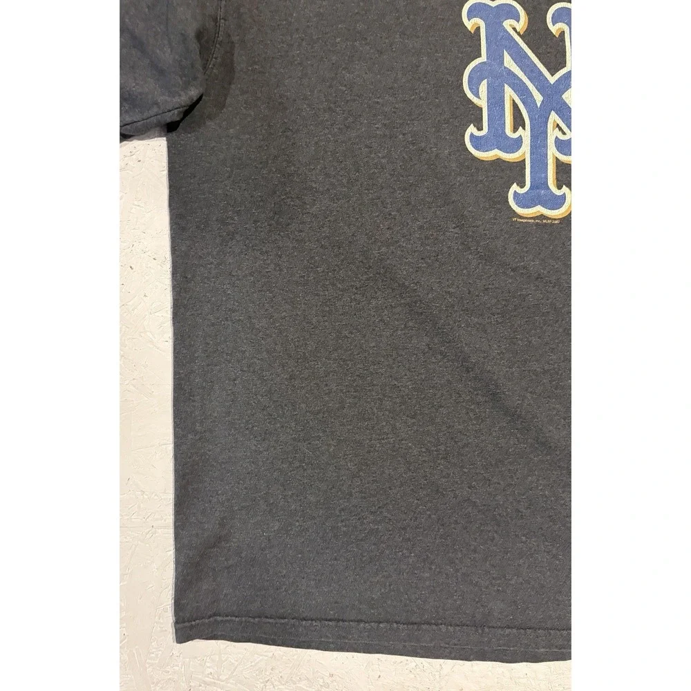 Vintage New York Mets Shirt Mens‎ XL Gray MLB Baseball Lee Sport Graphic Tee